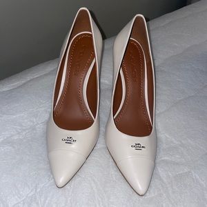 COPY - Brand new Coach beige heels